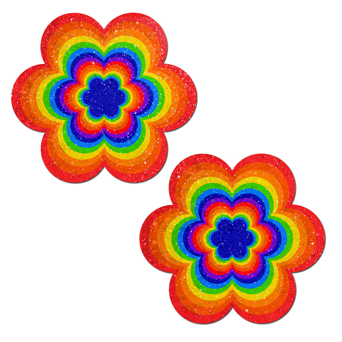Pastease Rainbow Daisy Nipple Pasties
